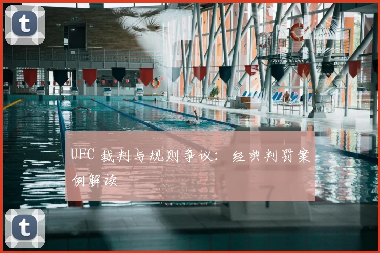 UFC 裁判与规则争议：经典判罚案例解读