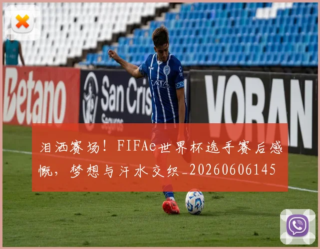 泪洒赛场！FIFAe世界杯选手赛后感慨，梦想与汗水交织_20260606145901